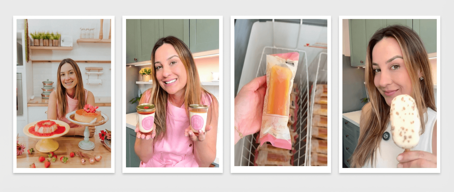 Tudo que você precisa pra montar seu negócio de sobremesas. 5 cursos. 1 preço. Economia de mais de 30%.