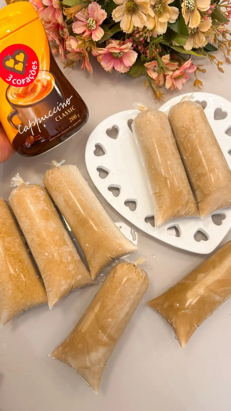 Geladinho de Café com Leite